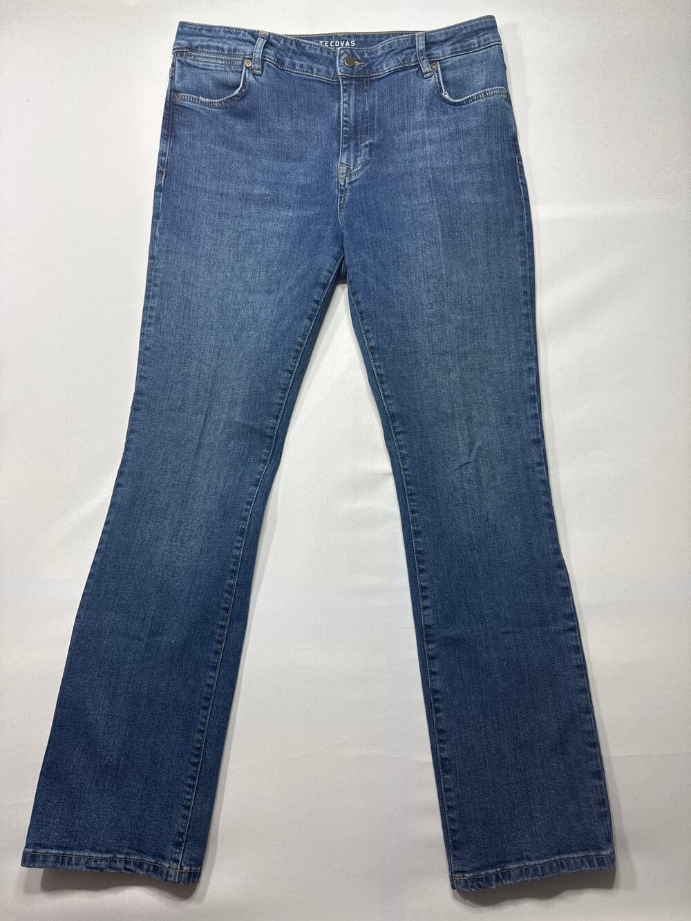Tecovas Women's High-Rise Straight Leg Blue Jeans‎ - Size 31 (34x31.5)